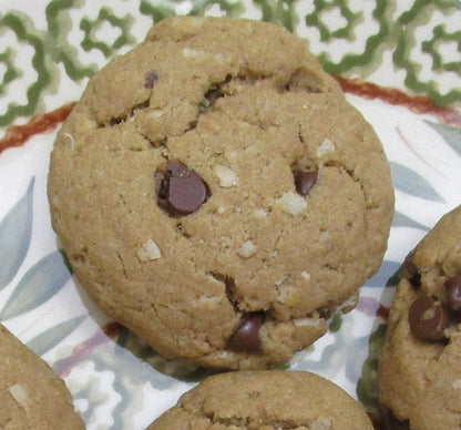 Chocolate Chip Cookies, Gluten Free, High Protein, Egg Free, Dairy Free, No Refined Sugar, Anabolic, Low Calorie, Low Fat, Breakfast, Oats