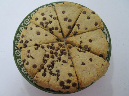 Keto Scone, Chocolate Chip, Gluten Free, Dairy Free, Vegan, Grain Free, Sugar Free, Wellness Gift, Ketogenic Diet, Clean Eating Snack