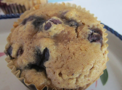 Muffin, High Protein, Gluten Free, Dairy Free, Egg Free, Buckwheat, Grain Free, Collagen, Anabolic, low calorie, low fat, Blueberry, Vegan
