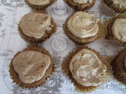 AIP Paleo, Cupcake, Mini, Maple Frosting, Gluten Free, Egg Free, Dairy Free, Nut Free, No Refined Sugar, Easter, Dessert, Low Histamine diet