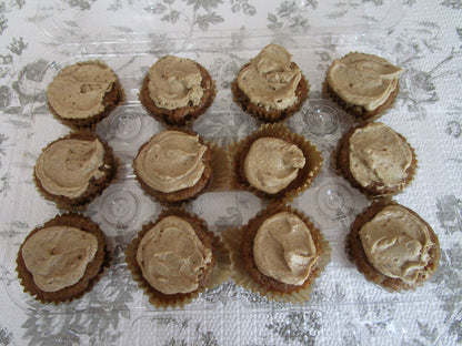 AIP Paleo, Cupcake, Mini, Maple Frosting, Gluten Free, Egg Free, Dairy Free, Nut Free, No Refined Sugar, Easter, Dessert, Low Histamine diet
