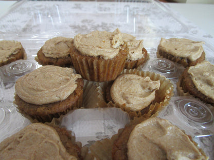 AIP Paleo, Cupcake, Mini, Maple Frosting, Gluten Free, Egg Free, Dairy Free, Nut Free, No Refined Sugar, Easter, Dessert, Low Histamine diet