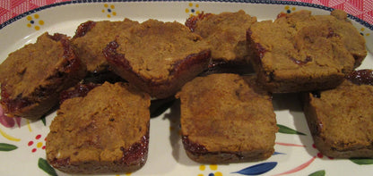 AIP Paleo, Fruit Square, Soft Baked, Strawberry, Gluten Free, Egg Free, Autoimmune Protocol, Grain Free, Cereal Bar, Homemade Jam, Fig bar