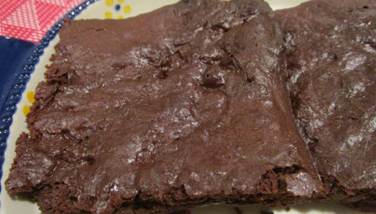 Brownie, Grain Free, Gluten Free, Low Glycemic, Vegan, Dairy Free, Egg Free, Peanut Free, Coconut Free, Agave, Sun Butter, Dark Chocolate