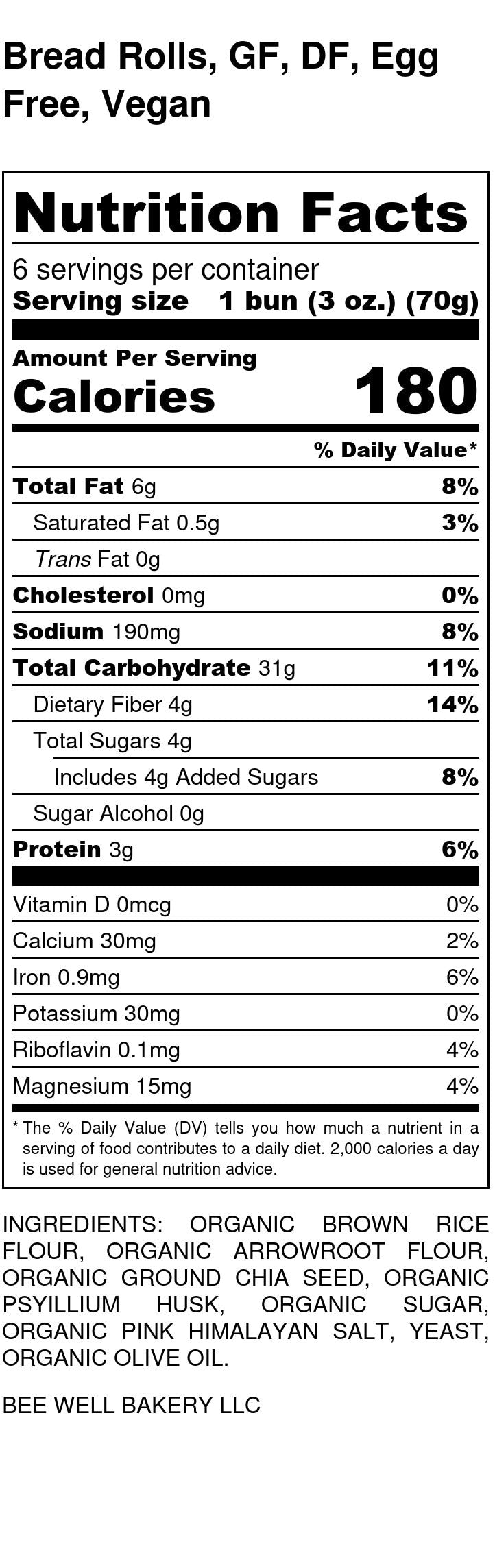 Bread, Gluten Free, Vegan, Egg Free, Dairy Free, Preservative Free, Oat Free, High Fiber, Low Fat, Baguette, Sandwich, No Refined Sugar