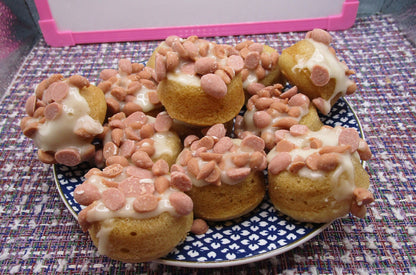 Salted Caramel Mini Donut Ring, Gluten Free, Egg Free, Vegan, Dairy Free, School Safe, Nut Free, Sweet & Salty Snack, Birthday, Father's Day