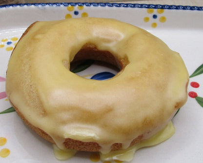 Glazed Donut, Gluten Free, Dairy Free, Egg Free, Vegan, Nut Free, School Safe, Birthday, lemon, Vanilla, Easter, Peep, Spring, Dessert, Van.