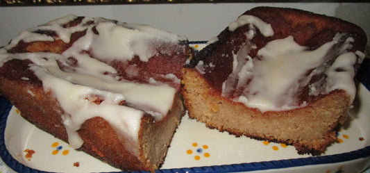 KETO, Cinnamon Roll, Loaf, Gluten Free, Egg Free, Dairy Free, Sugar Free, Vegan, Low Cab, Low Calorie, Dessert, Brunch, No Erythritol, Gift