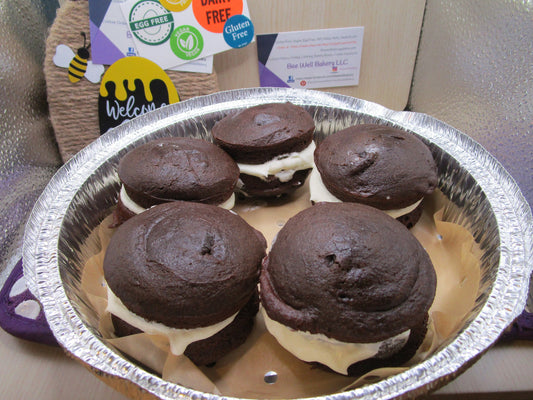 Sugar free, Whoopie Pies, Gluten Free, Dairy Free, Egg Free, Oat Free, Marshmallow, Nut Free, Erythritol Free, Summer Flavors, Lemon, Orange