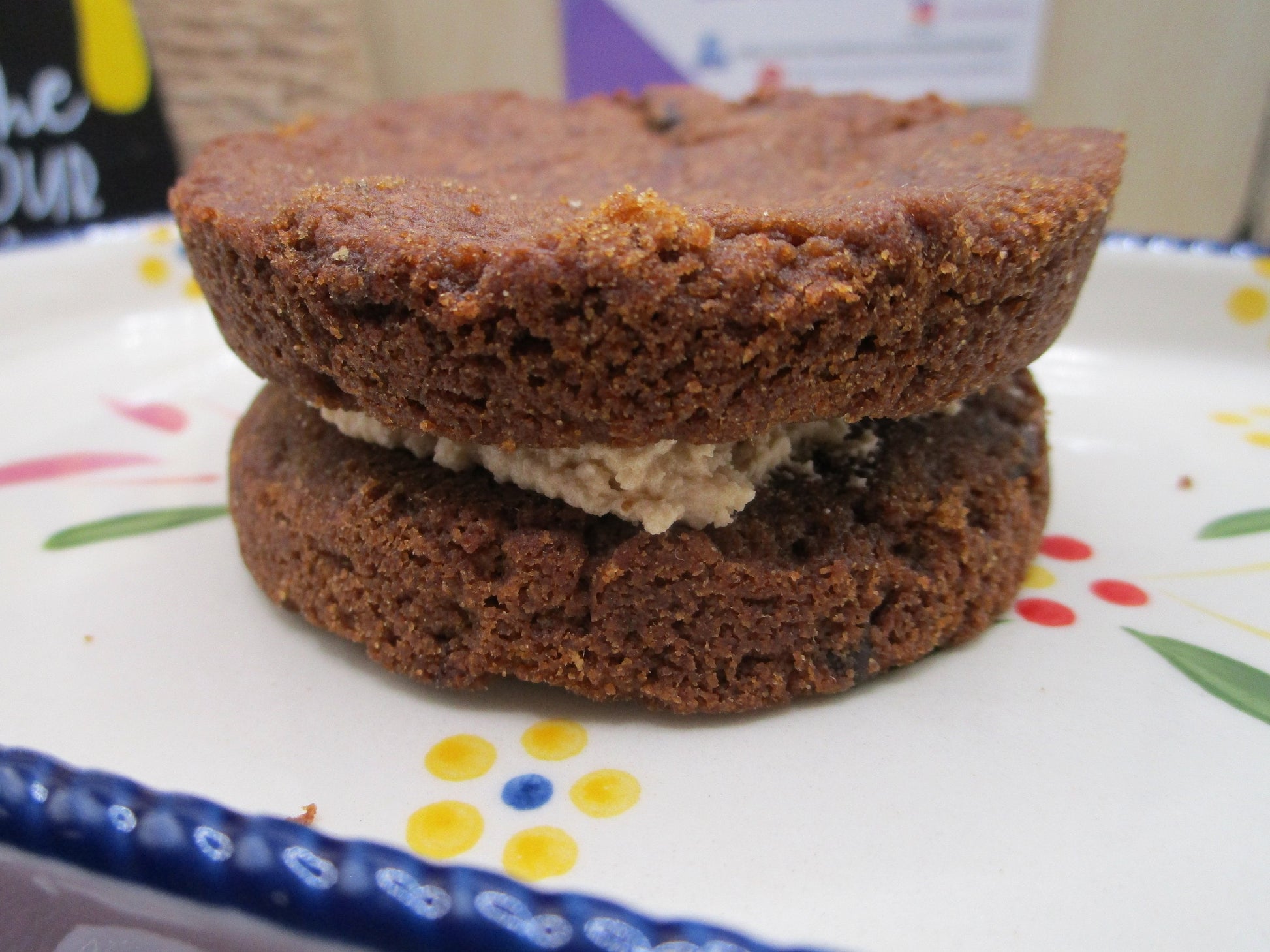 Cookie Sandwich, Gluten Free, High Protein, Dairy Free, Egg Free, Oat Free, Anabolic Diet, Sports, Muscle building, Erythritol Free, Vegan