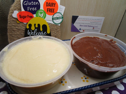 Frosting, Homemade, Gluten Free, Egg Free, Dairy Free, Vegan, Soy Free, AIP Paleo, Keto, Chocolate, Vanilla, Maple Cream, NO refined Sugar