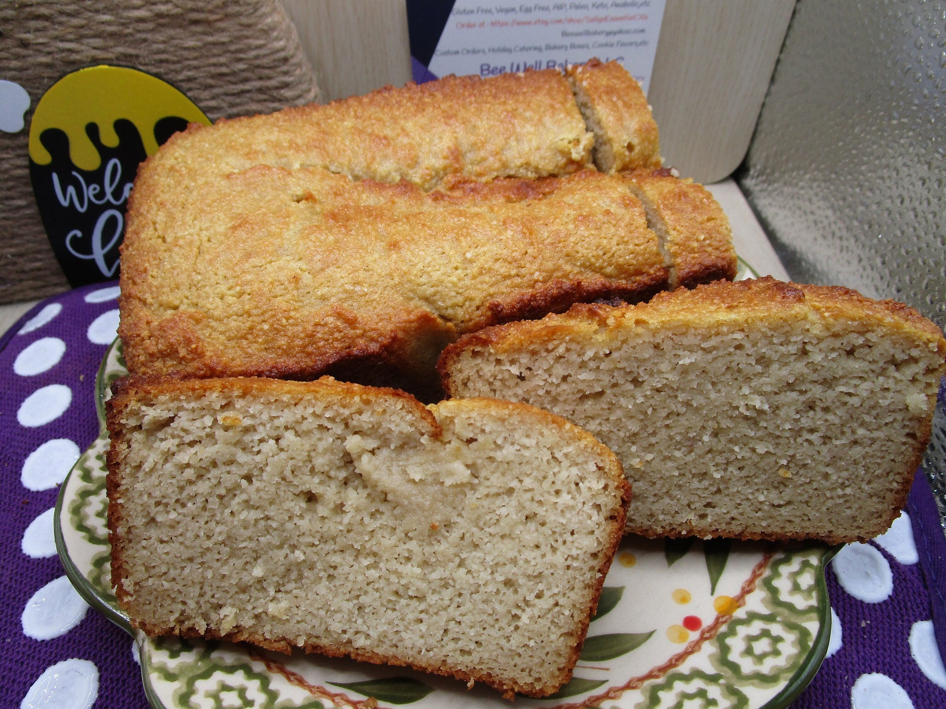 High Protein Cake, Grain Free, Gluten Free, Dairy Free, Anabolic Diet, Vanilla, Paleo, Low Carb, Coconut Free, Weight Loss, Muscle Building