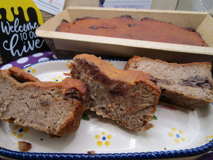 Keto, Banana Bread, Mocha Chocolate Chip, Gluten Free, Dairy Free, Egg Free, Grain Free, No Erythritol, Low Calorie, Sugar Free, Weight loss