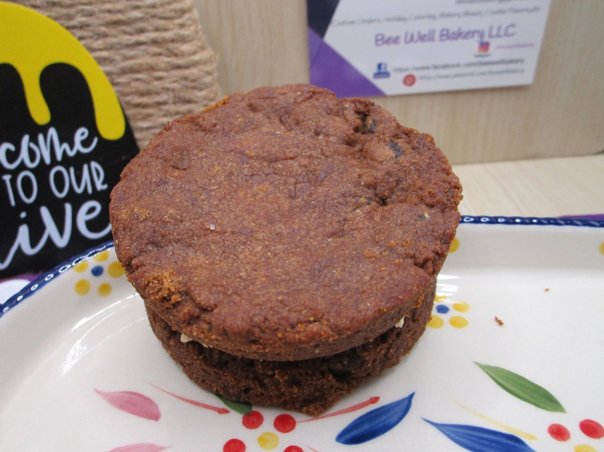 Cookie Sandwich, Gluten Free, High Protein, Dairy Free, Egg Free, Oat Free, Anabolic Diet, Sports, Muscle building, Erythritol Free, Vegan