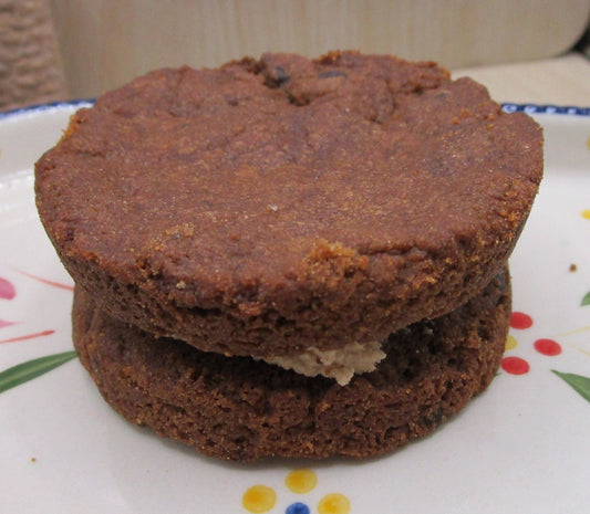 Cookie Sandwich, Gluten Free, High Protein, Dairy Free, Egg Free, Oat Free, Anabolic Diet, Sports, Muscle building, Erythritol Free, Vegan