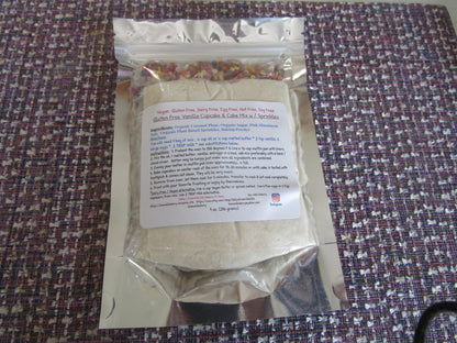 Cupcake Mix, Gluten Free, Dairy Free, Egg Free, Nut Free, Paleo, KETO, Birthday, Grain Free, Sugar Free, Fall, Thanksgiving, Holiday Gifts