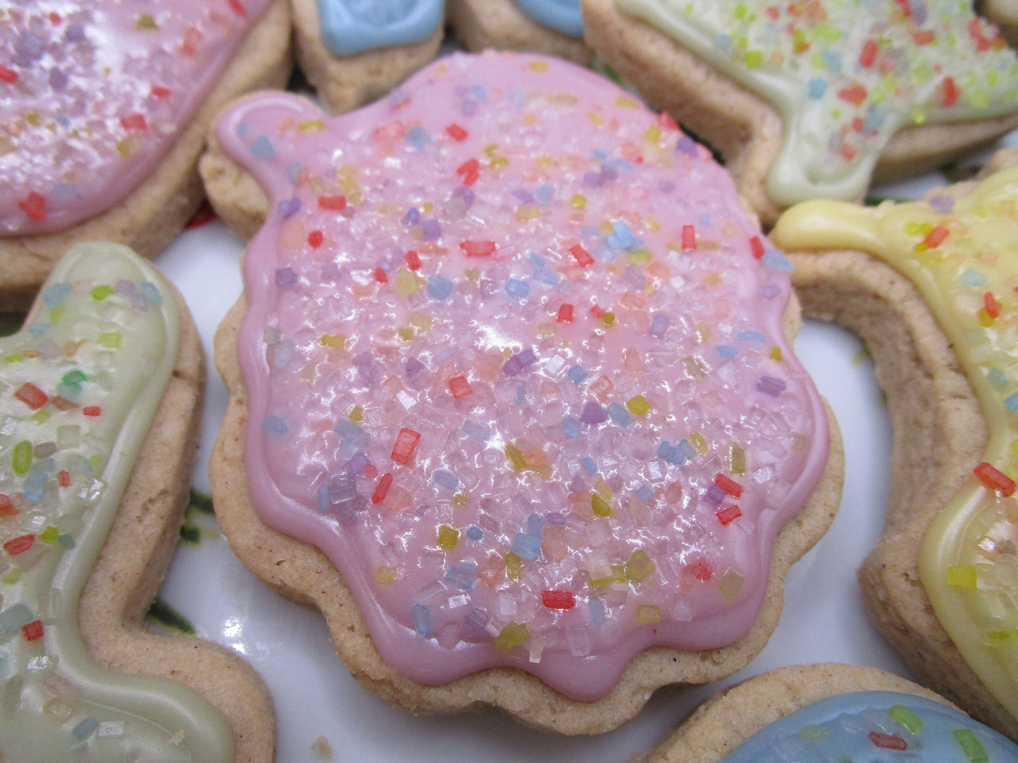 Gluten Free Sugar Cookies, Christmas, Egg Free, Dairy Free, Vegan, Nut Free, School Safe, Santa, Snowman, Reindeer, Sleigh, classroom party