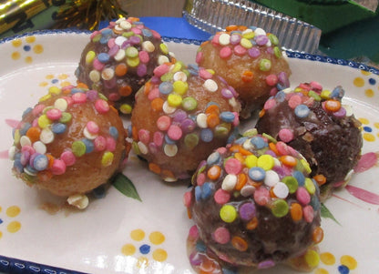 Munchkins, Gluten Free, Dairy Free, Egg Free, Glazed, Sprinkles, Nut Free, Oat Free, School Safe, Birthday Party, No Refine Sugar, Camp, BBQ