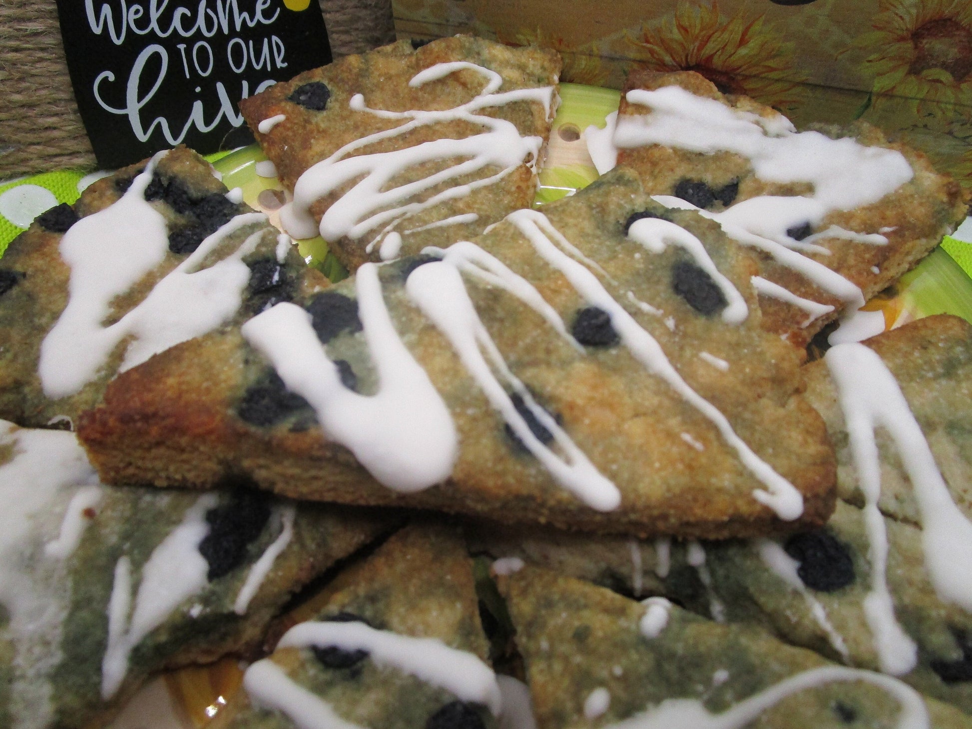 Keto, Wild Blueberry Scone, Gluten Free, Egg Free, Dairy Free, Vegan, Low Carb, Sugar Free, Erythritol Free, Easter Brunch, Birthday Dessert