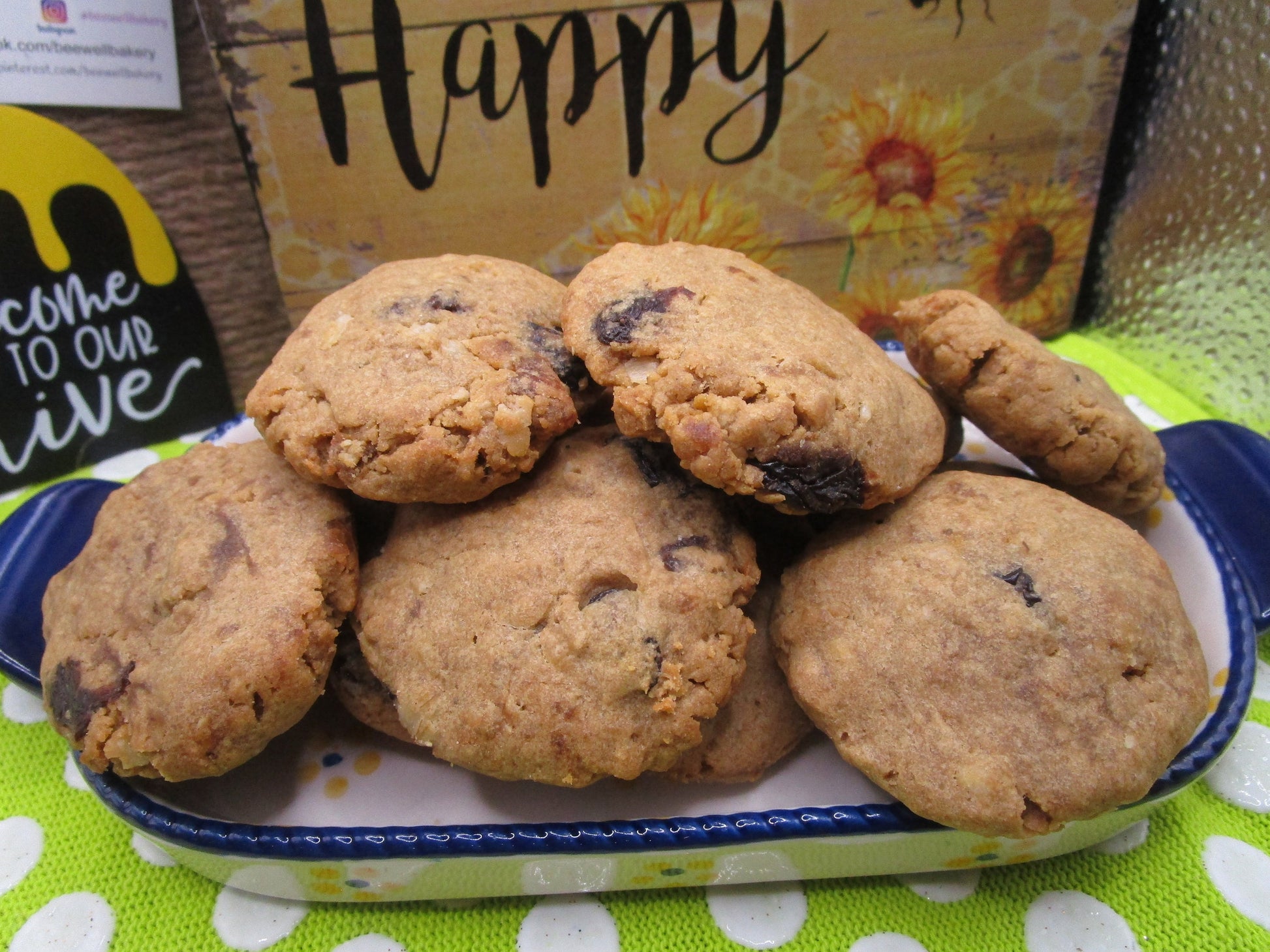 High Protein, Cinnamon Raisin Creme Pies, Anabolic, Gluten Free, Dairy Free, Egg Free, No Refine Sugar, Weight Loss, Post workout, low sugar