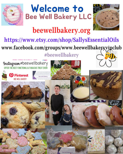 Gluten Free, Mini Donuts, Lemon Iced, Egg Free, Dairy Free, Vegan, Mother's Day Gift, Spring, Yeast free, Soy Free, Low Fat, Baked, Nut Free