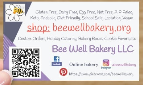 Bakery Box, Mother's Day, Gluten Free, Egg Free, Dairy Free, Vegan, Nut Free, New Mom, Keto, AIP Paleo, Sampler, Gift, Brownie, Scone, Treat