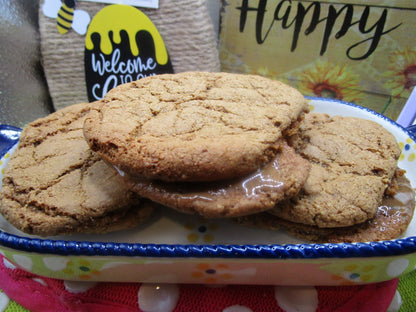 AIP Paleo, Cinnamon Tiger Nut Butter Cookie Sandwich, Grain Free, Gluten Free, Dairy Free, Egg Free, Autoimmune Protocol, Soft Baked, Vegan