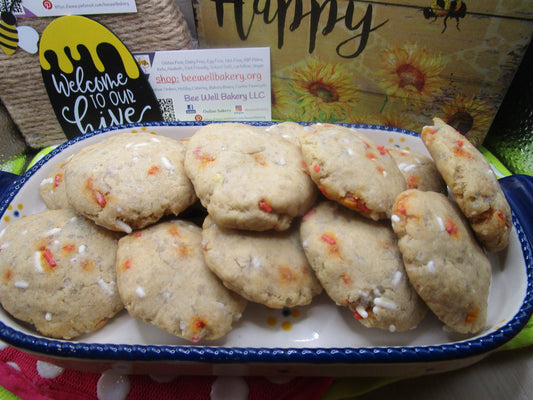 Sugar Cookies, Gluten Free, Dairy Free, Egg Free, Nut Free, Oat Free, Red White & Blue, Memorial Day, USA, July 4th, No Refined Sugar,