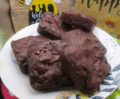 Lactation Brownies, Gluten Free, Vegan, Dairy Free, Egg Free, Breastfeeding, Brewer's Yeast, New Mom Gift, Fudgy, Baby Shower, Mom to be