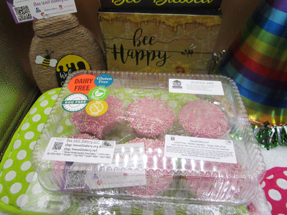 Gluten Free Cupcakes, Vanilla, Chocolate, Dairy Free, Egg Free, Vegan, Nut Free, Girls, Pink, School Safe, Baby, Wedding, Coconut Free,