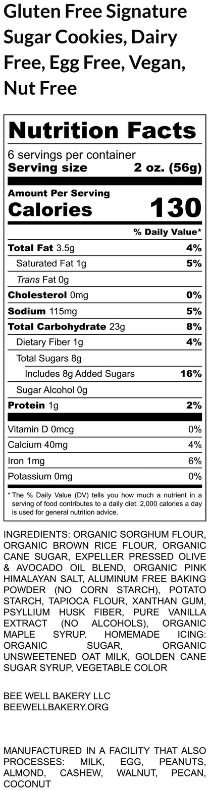 Gluten Free Sugar Cookies, Dairy Free, Egg Free, Vegan, Nut Free, Daisy, Tulip, Mother's Day Gift, Birthday, Plant-Based Colors, Party Favor